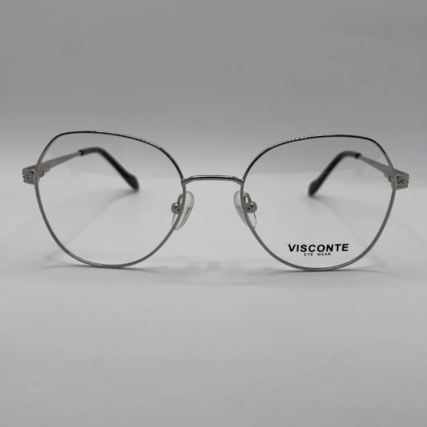 عینک طبی ویسکونته VISCONTE اورجینال مدل VTMW-336 نقره ای