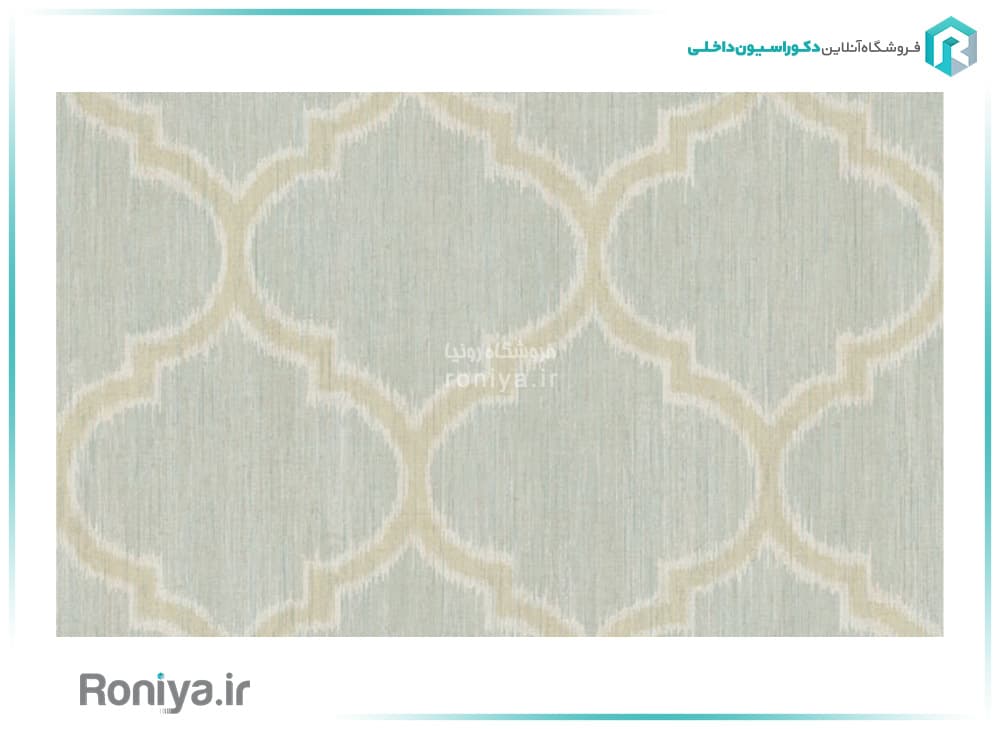 کاغذ دیواری پشت آینه کنسول کد WF10115 — تصویر ۳