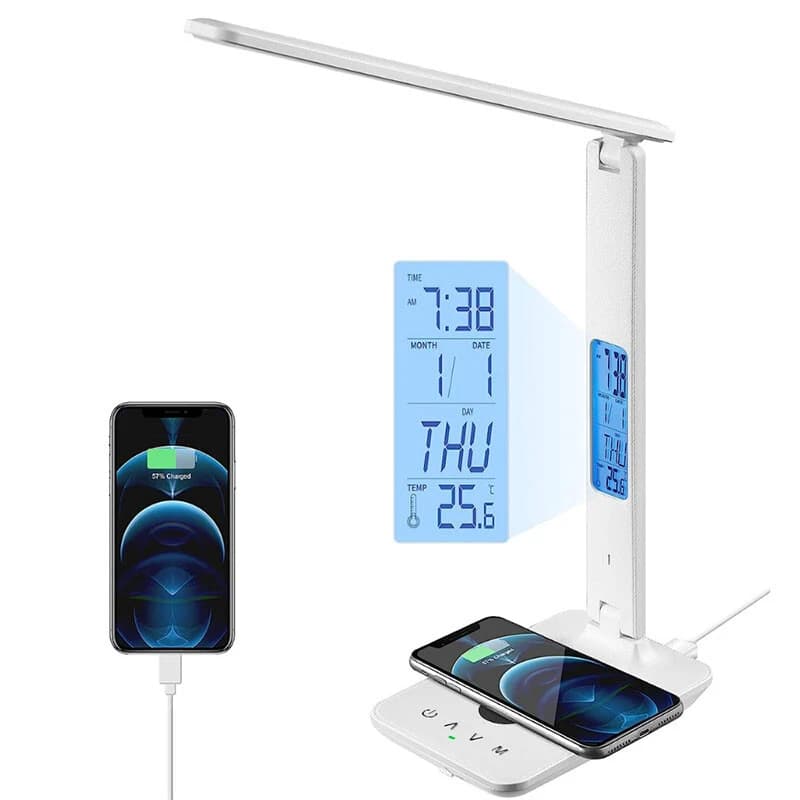 شارژر بی سیم و چراغ رومیزی Yesido DS20 10W — تصویر ۹