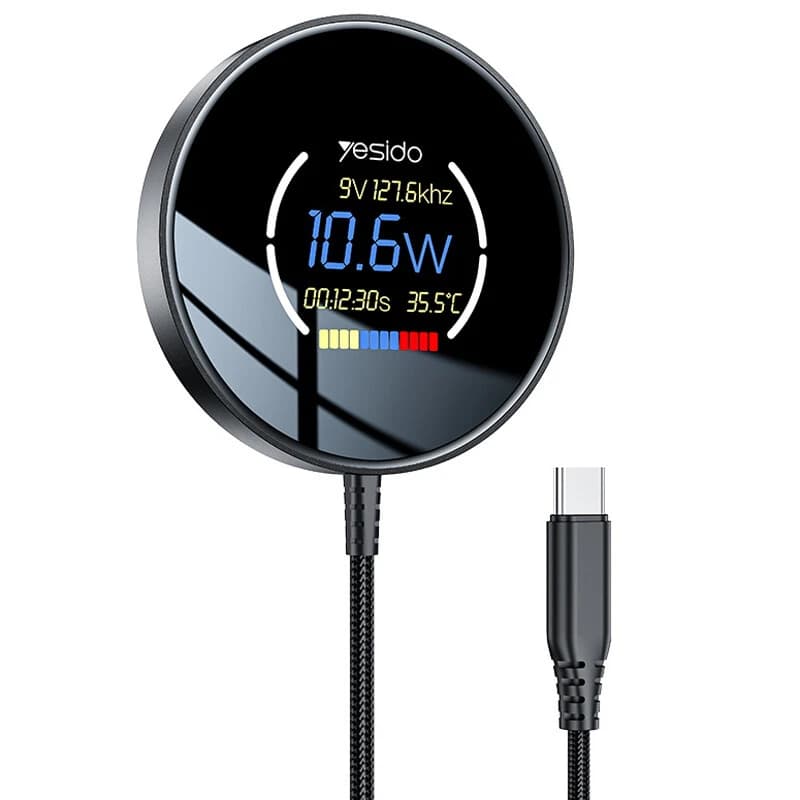 شارژر بی سیم فست شارژ Yesido DS28 15W — تصویر ۹