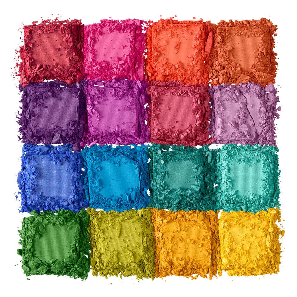 پالت سايه چشم نيكس مدل Nyx Ultimate Shadow Palette Brights Usp04 — تصویر ۴