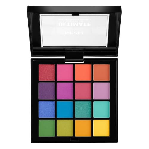 پالت سايه چشم نيكس مدل Nyx Ultimate Shadow Palette Brights Usp04 — تصویر ۲