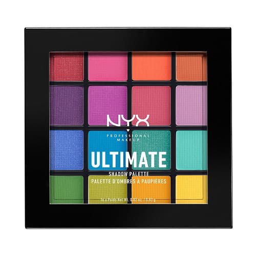 پالت سايه چشم نيكس مدل Nyx Ultimate Shadow Palette Brights Usp04