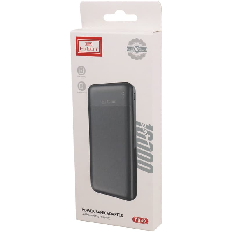 پاور بانک فست شارژ ارلدام ET-PB49 10.5W ظرفیت 10000 میلی آمپر ساعت — تصویر ۲