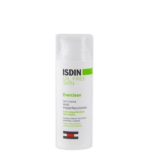 ژل کرم مرطوب کننده پوست چرب ایزدین مدل Everclean حجم 50 میل