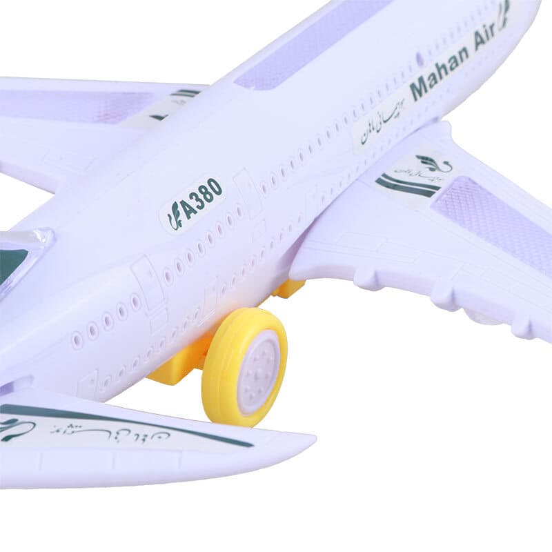 اسباب بازی هواپیما موزیکال چرخشی Mahan A380 کد MH130-330 — تصویر ۸