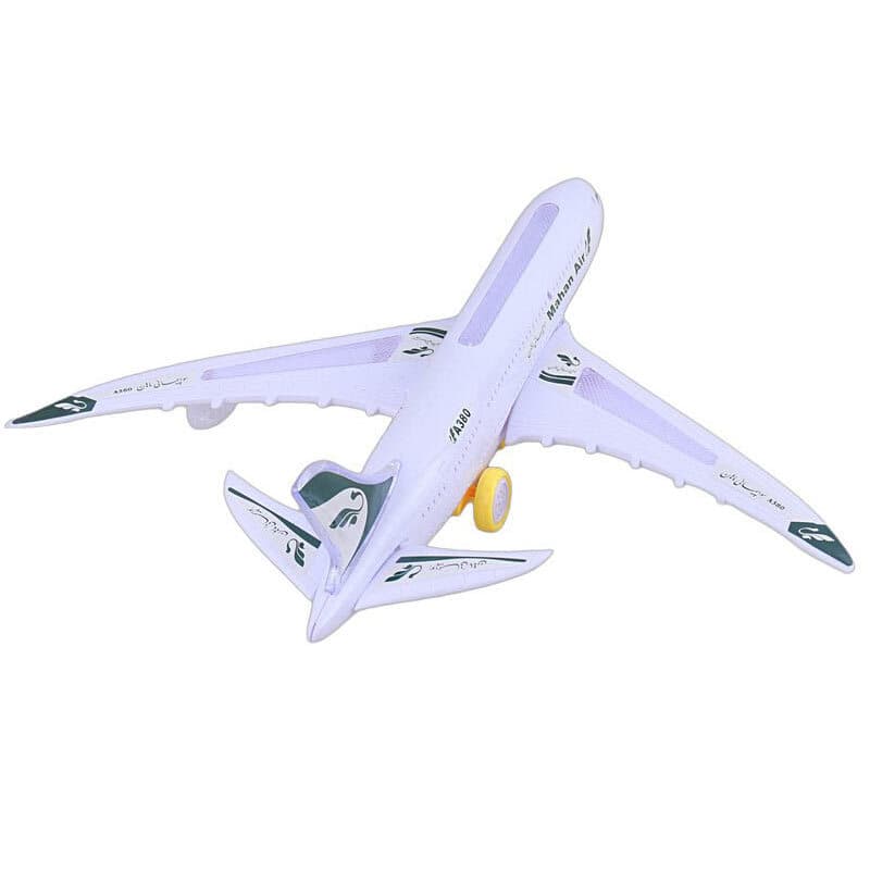 اسباب بازی هواپیما موزیکال چرخشی Mahan A380 کد MH130-330 — تصویر ۷