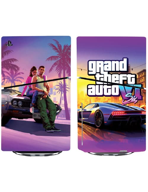 اسکین پی اس 5 اسلیم استاندارد برند گیم‌آور طرح GTA کد C