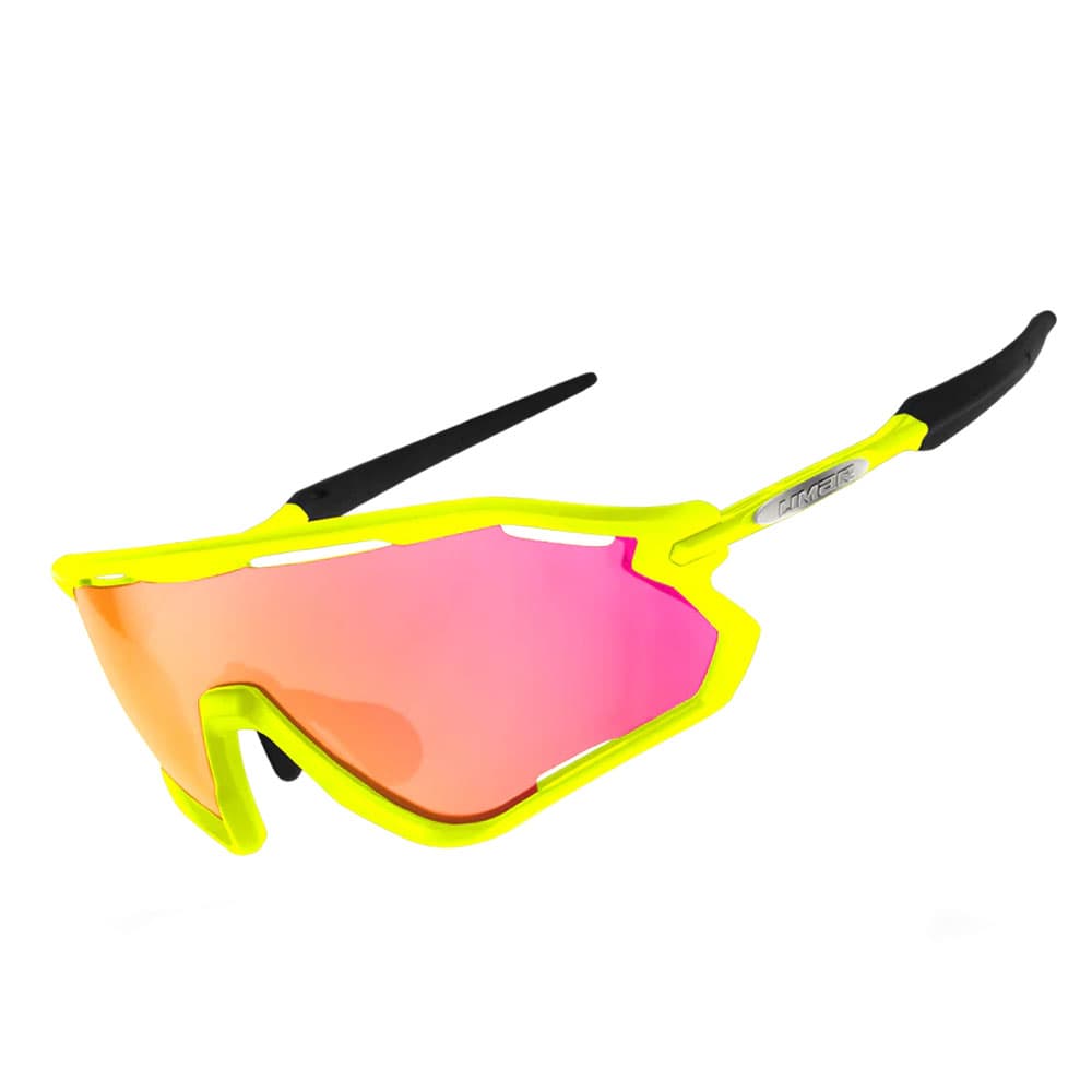 عینک دوچرخه سواری لیمار مدل LIMAR VEGA MATT YELLOW FLUO