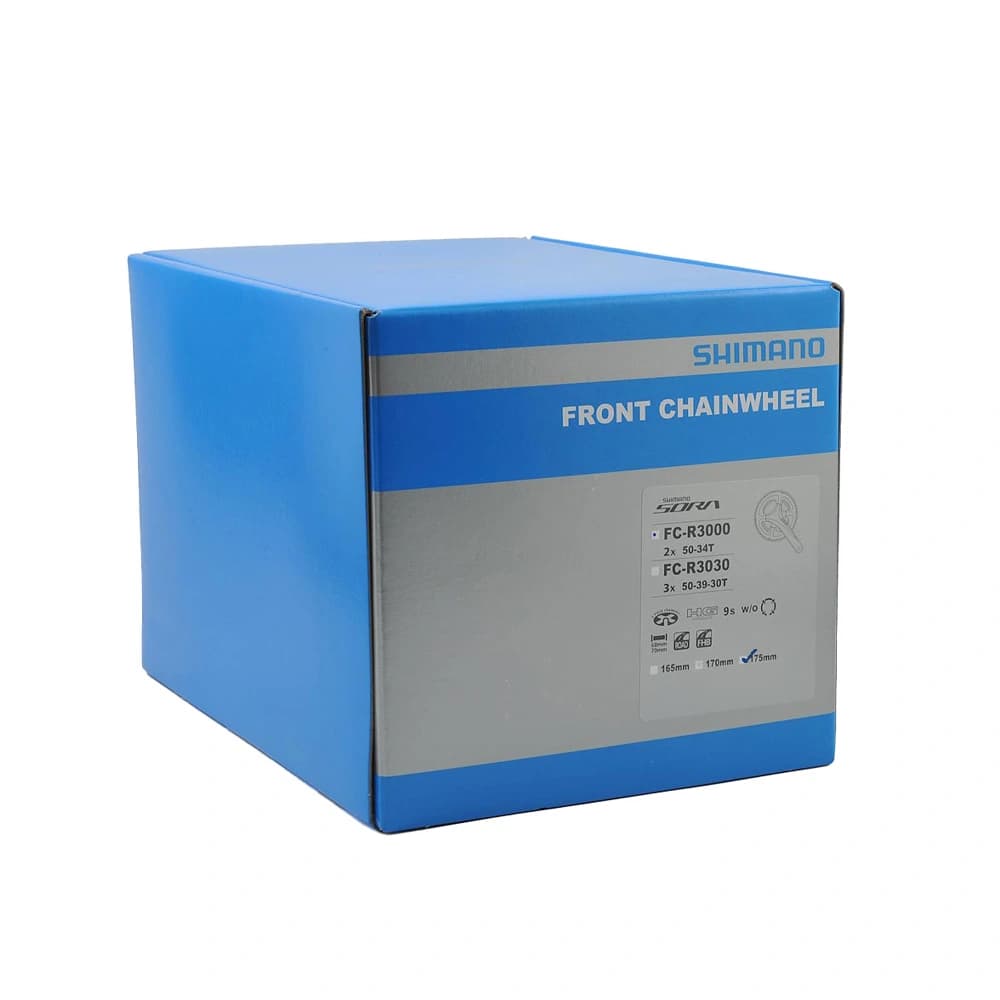طبق قامه دوچرخه شیمانو مدل SHIMANO SORA FC-R3000 9SPEED 175MM — تصویر ۳
