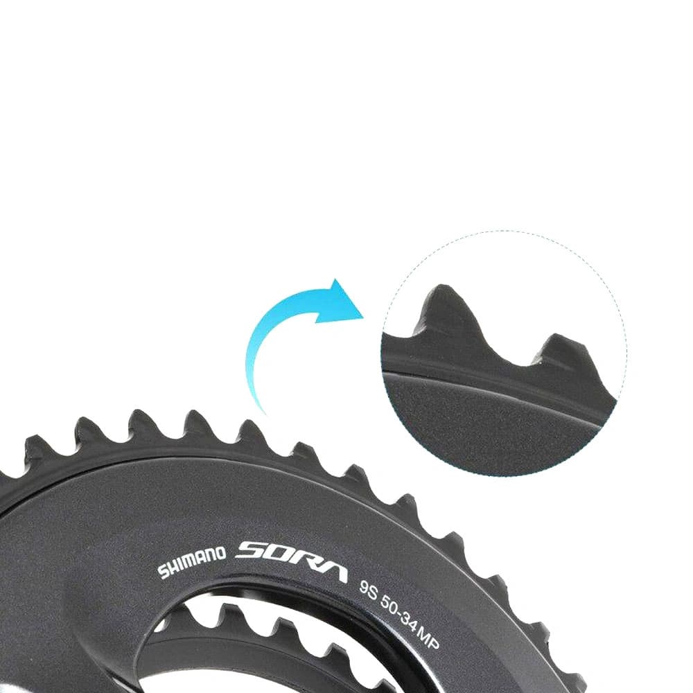 طبق قامه دوچرخه شیمانو مدل SHIMANO SORA FC-R3000 9SPEED 175MM — تصویر ۴