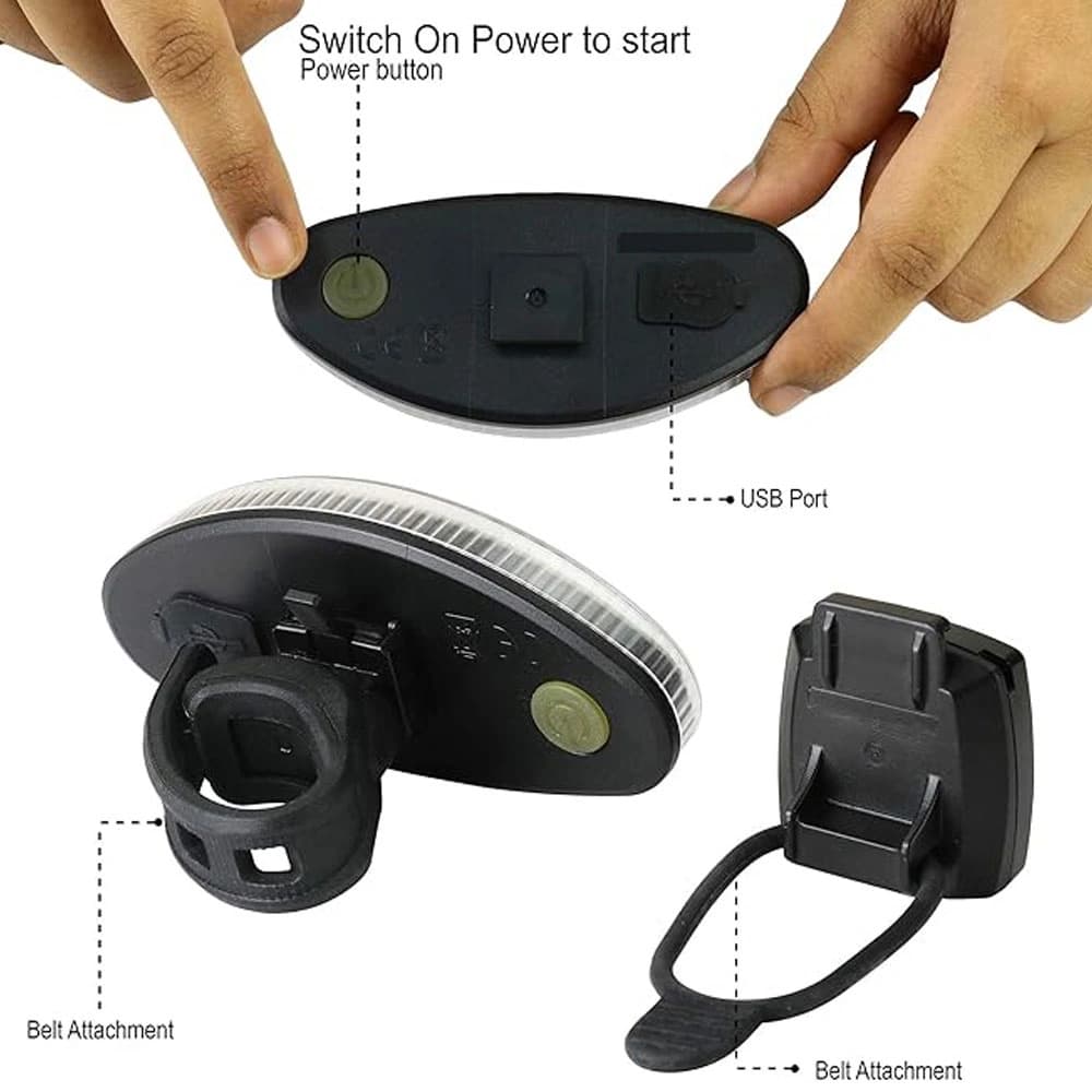 چراغ راهنمای وایرلس دوچرخه وایب مدل VIBE WIRELESS VB-0250 — تصویر ۷