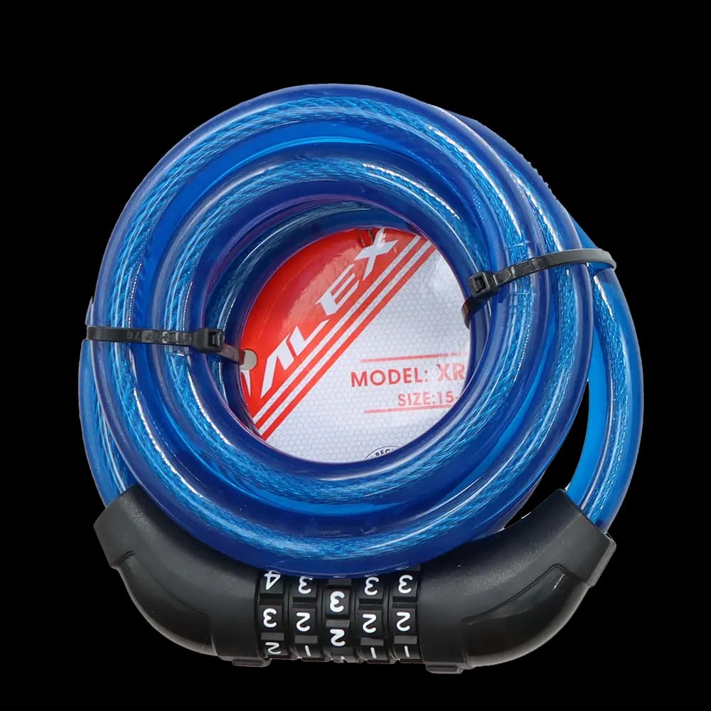قفل دوچرخه الکس مدل ALEX XR-M614-S 15x1800MM