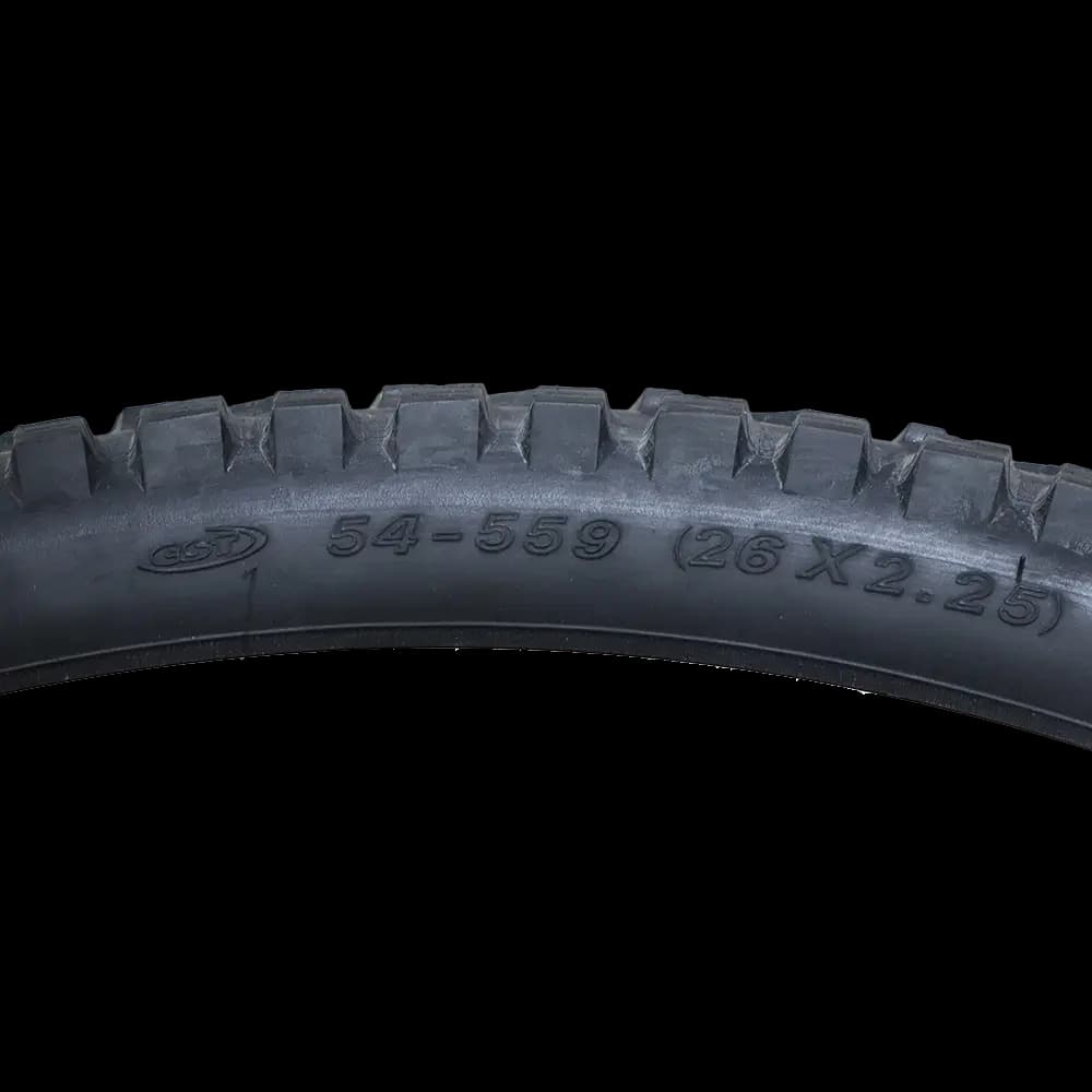 لاستیک دوچرخه سی اس تی مدل CST BFT سایز 2.25×26 — تصویر ۲
