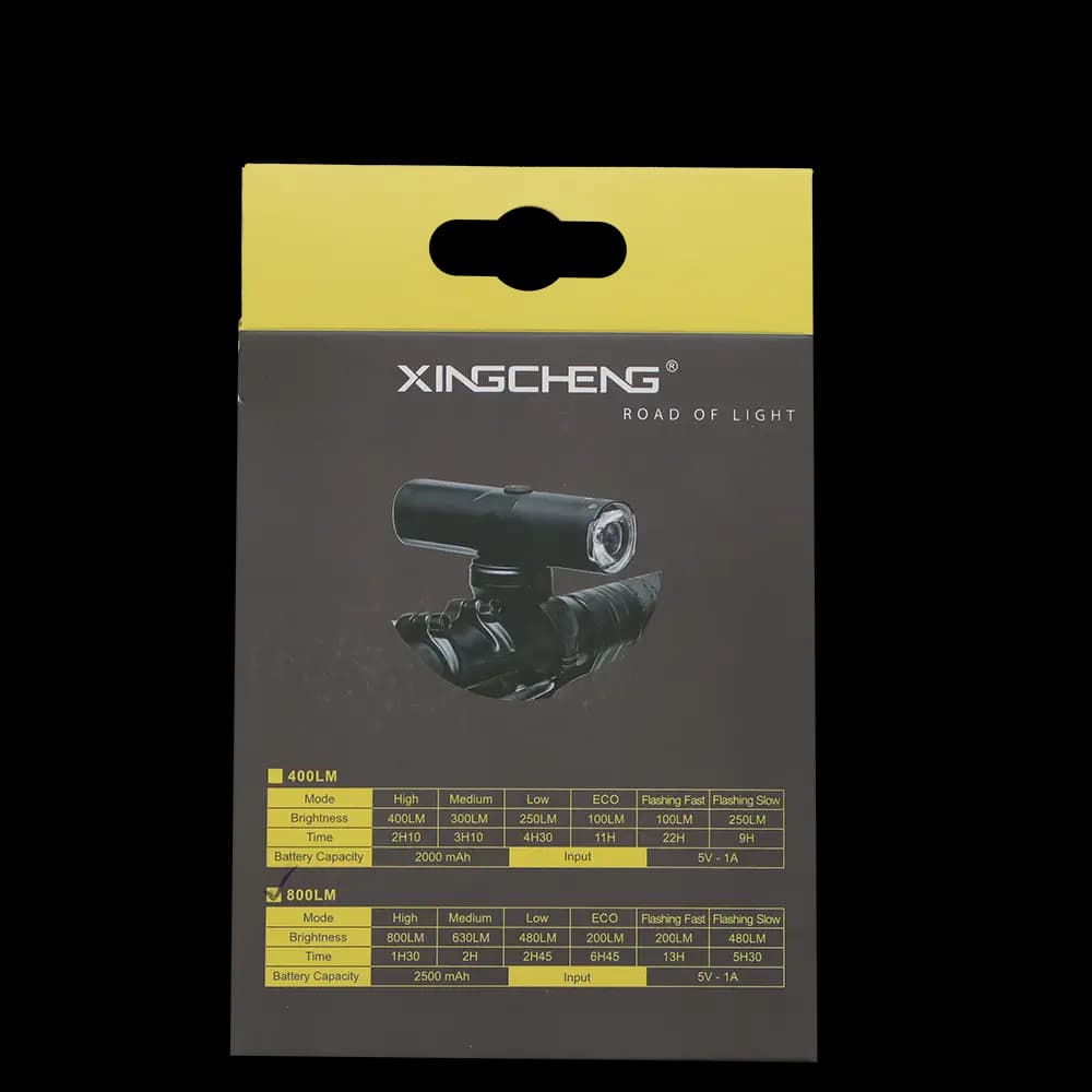 چراغ جلو دوچرخه ژینگ چنگ مدل XINGCHENG XC-366D-800Lm — تصویر ۳