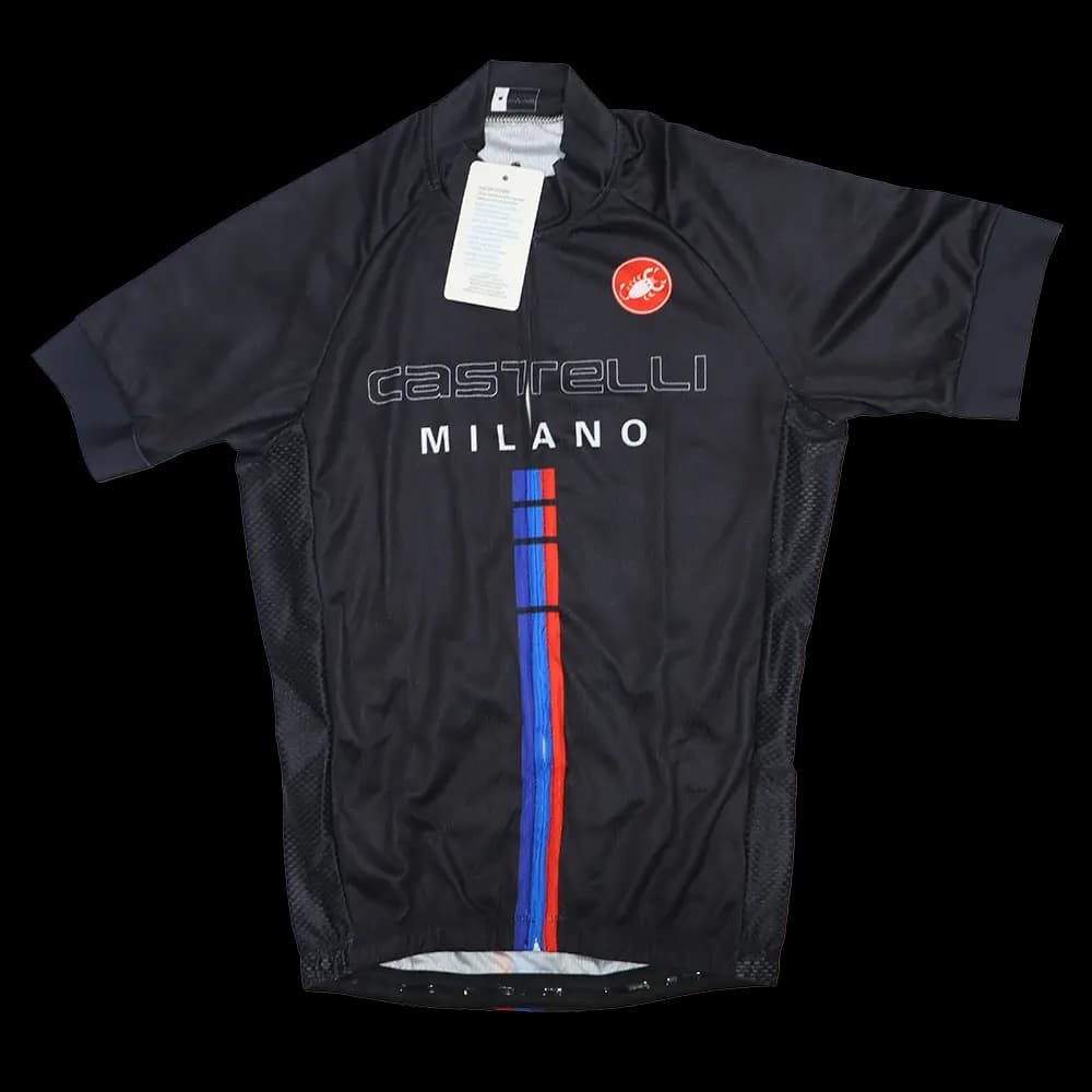 ست پیراهن و دوبنده دوچرخه سواری طرح Castelli Milano