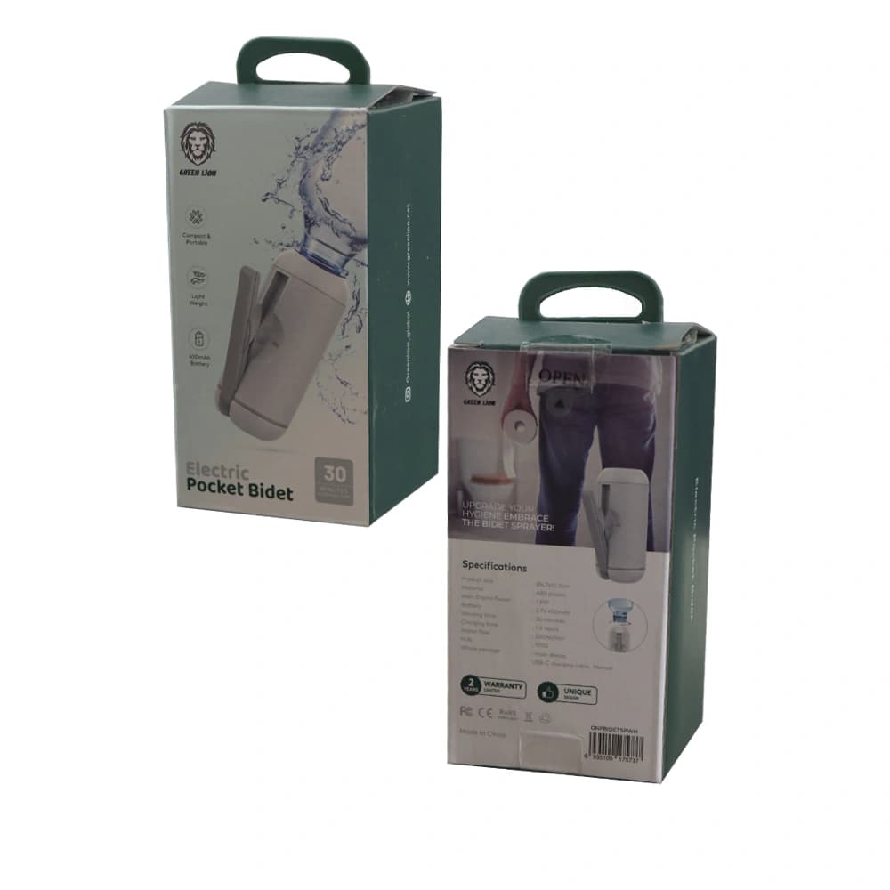 خودشور شارژی گرین لاین مدل Green Lion Electric Pocket Bidet — تصویر ۸
