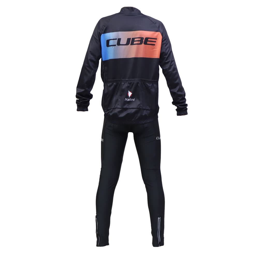 ست پیراهن و شلوار دوچرخه سواری کیوب مدل Cube UCI World Team — تصویر ۲