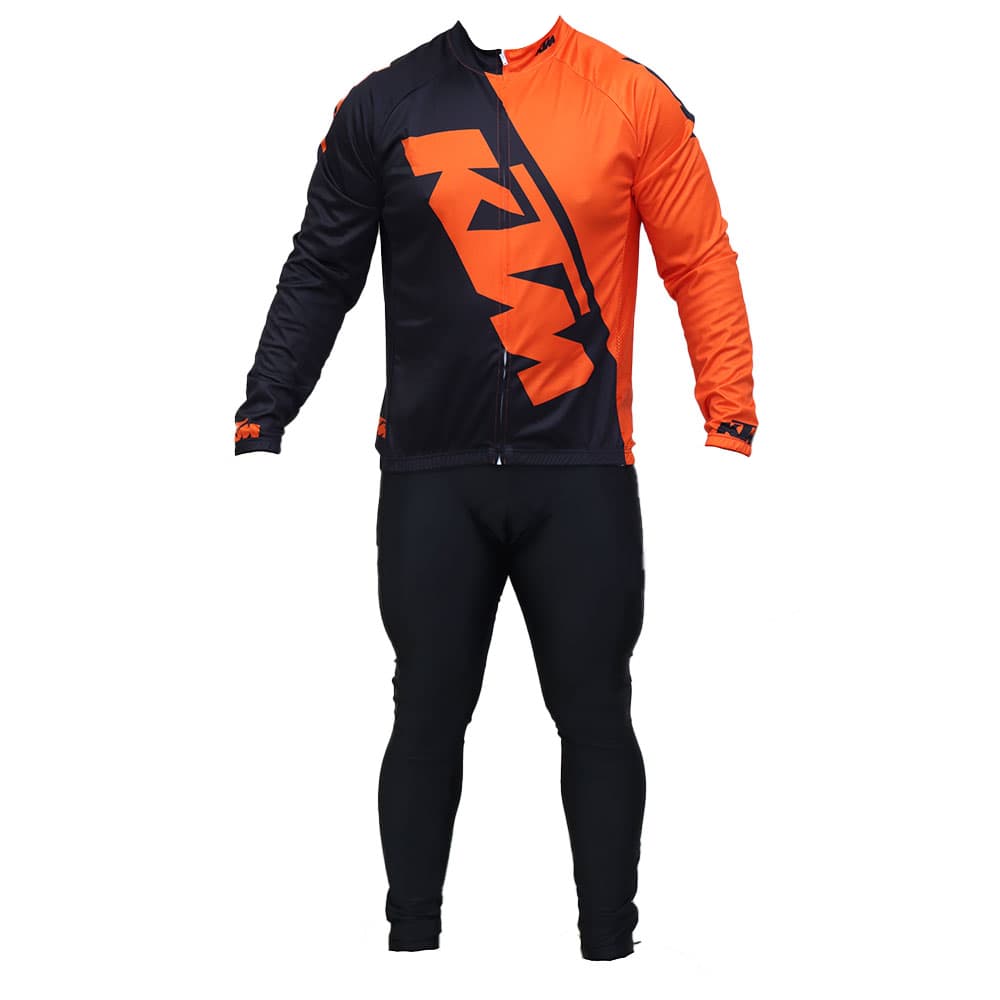 ست پیراهن و شلوار دوچرخه سواری کی تی ام KTM