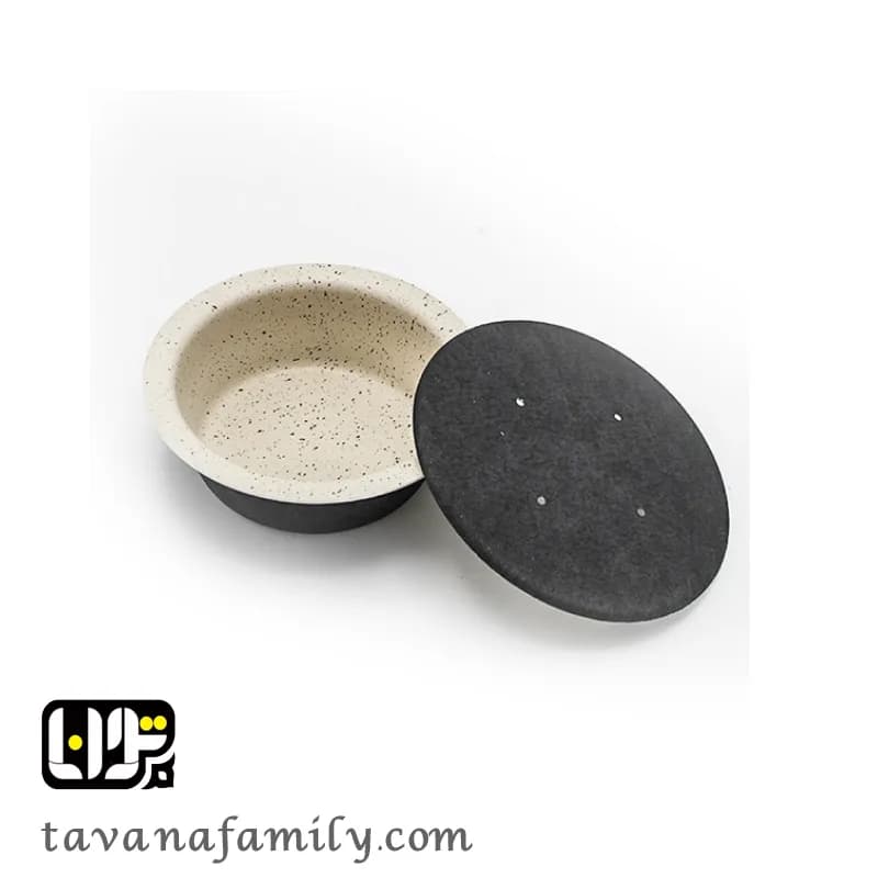 قالب ته چین گرد تک نفره کف برآمده آرکانیک