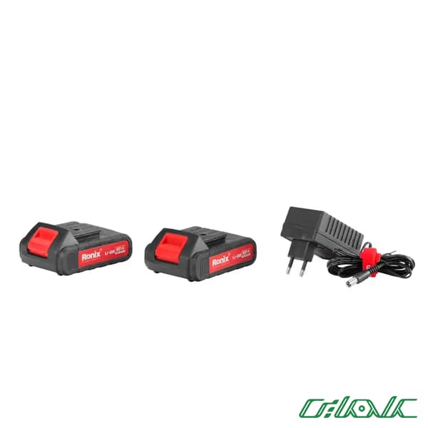 کیت دریل شارژی رونیکس مدل RS-8014 (33 پارچه) — تصویر ۴