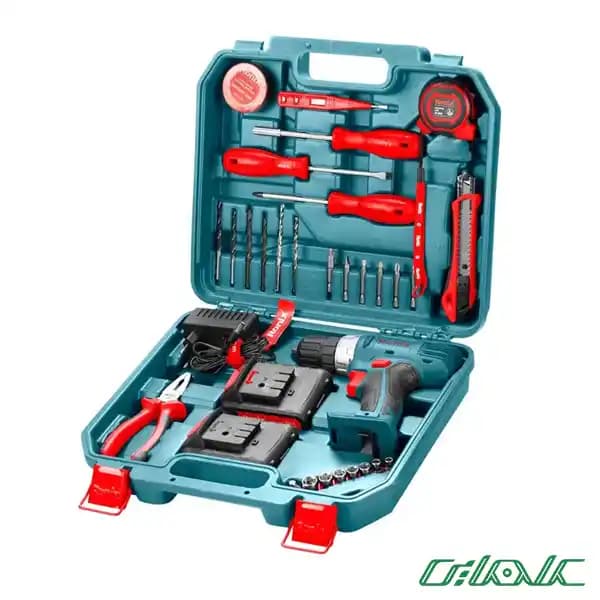 کیت دریل شارژی رونیکس مدل RS-8014 (33 پارچه) — تصویر ۵
