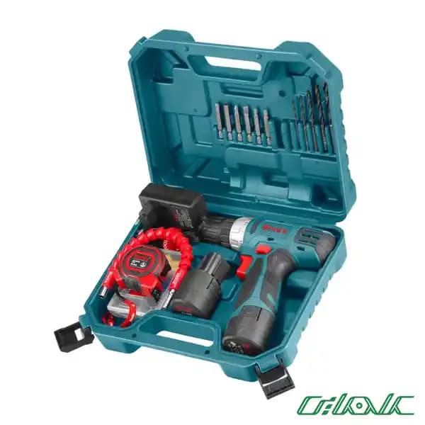 کیت دریل شارژی رونیکس مدل RS-8012 (19 پارچه) — تصویر ۴