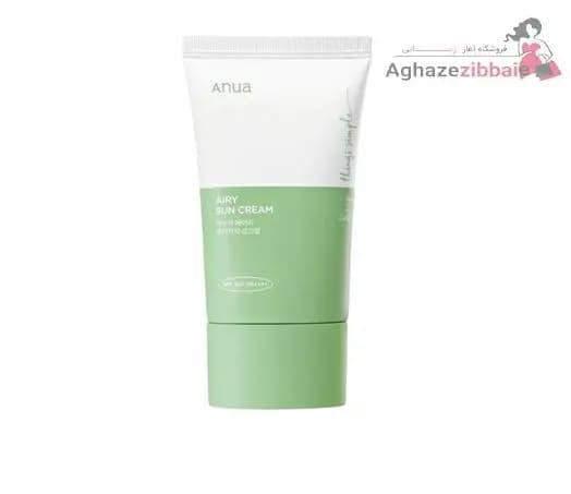 کرم ضد آفتاب بی رنگ تسکین دهنده Airy آنوا 50 میل