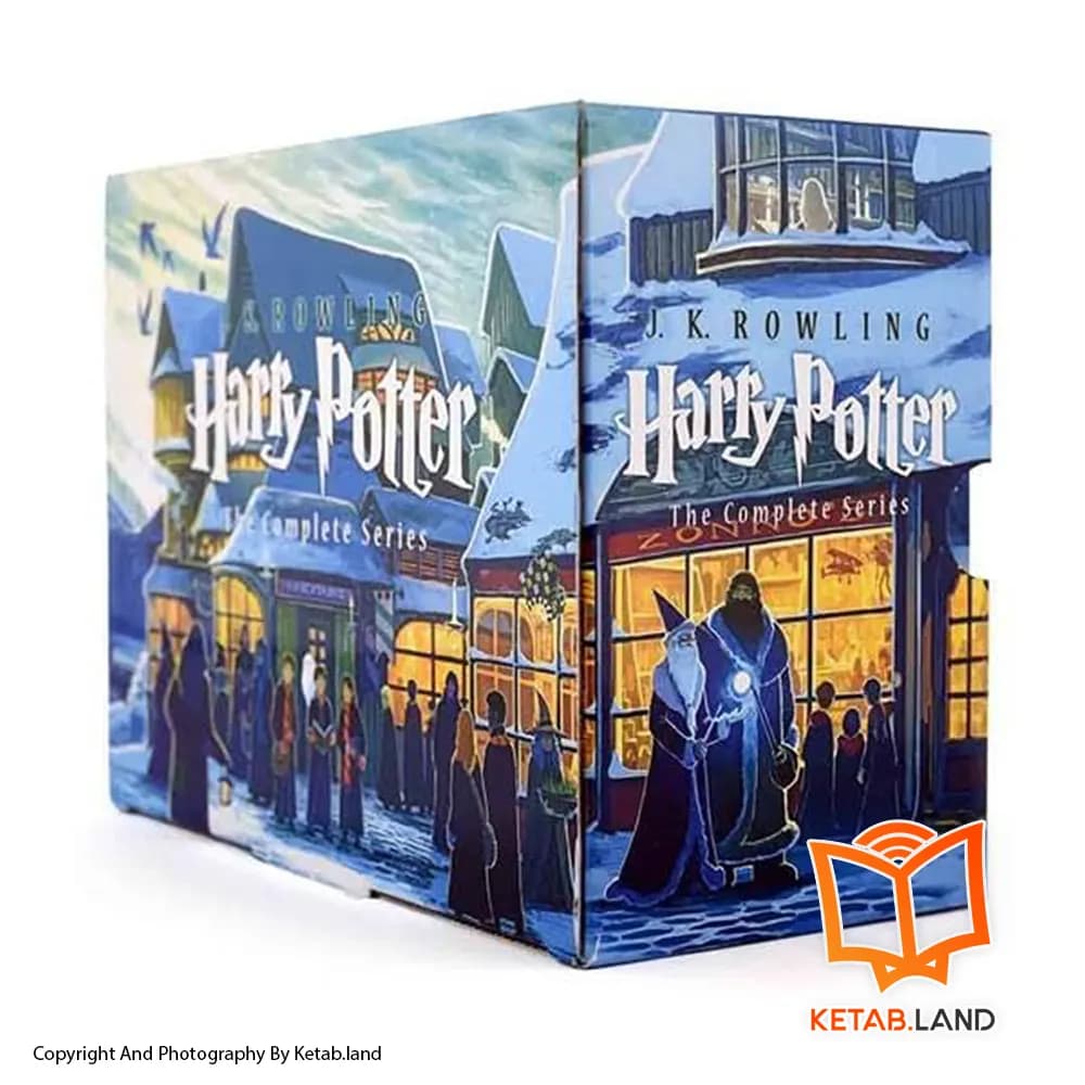 پک مجموعه کتاب های Harry Potter لهجه امریکن — تصویر ۲