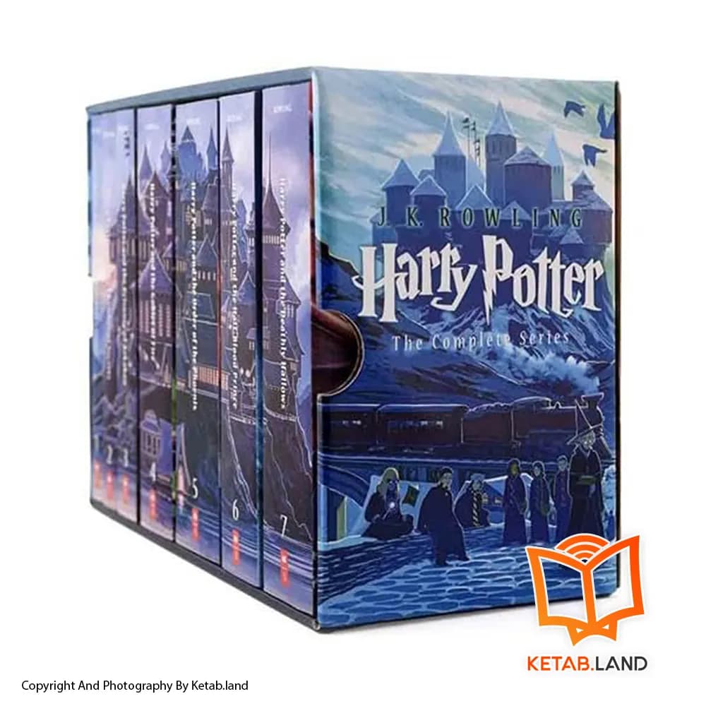 پک مجموعه کتاب های Harry Potter لهجه امریکن — تصویر ۳