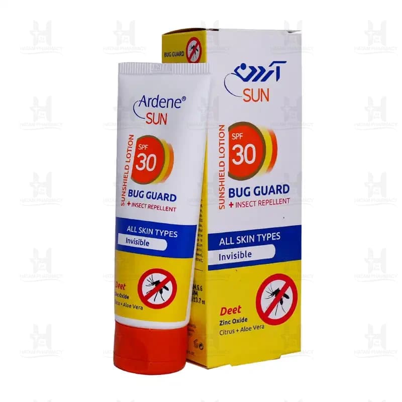 لوسیون ضد آفتاب دافع حشرات SPF۳۰ آردن ۷۵ میلی لیتر
