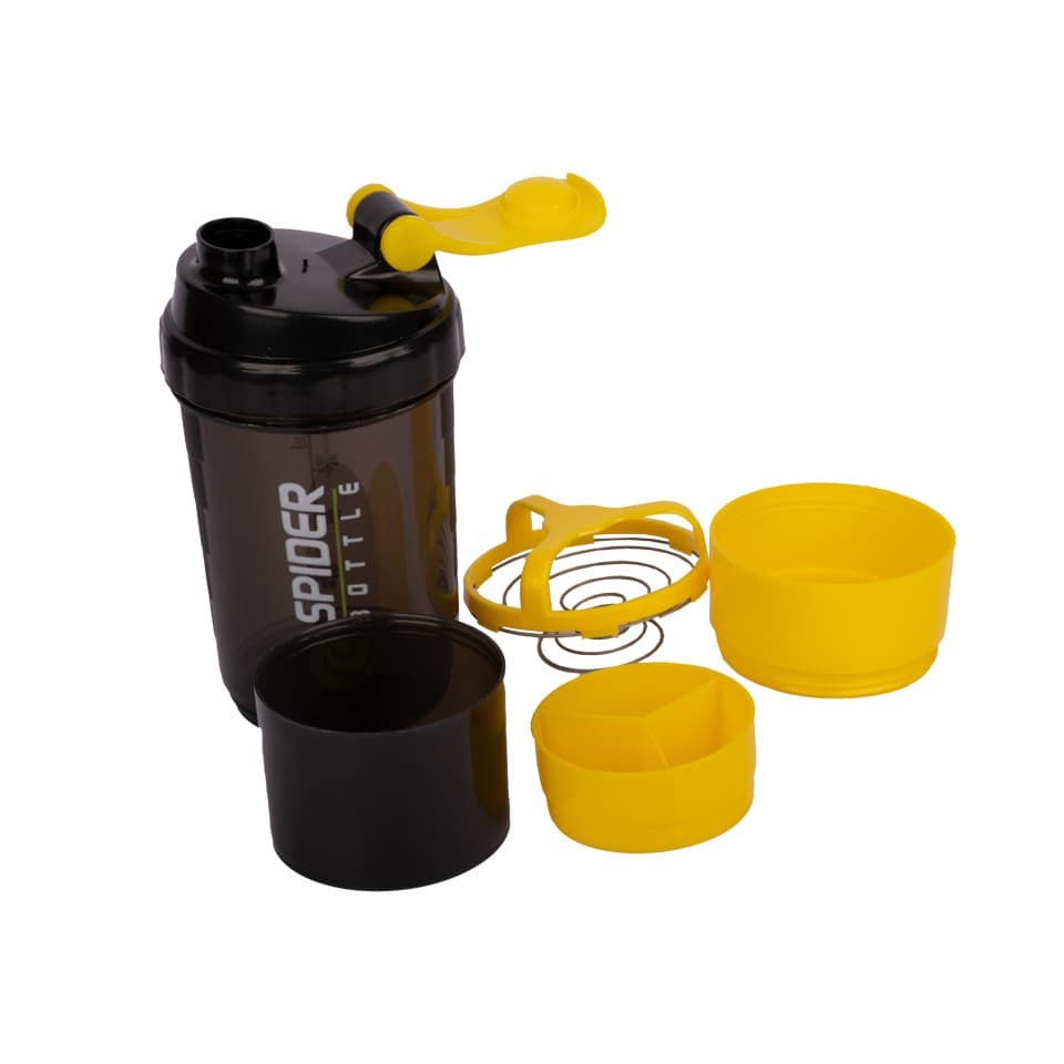 شیکر اسپایدر مدل سه تکه ظرفیت 500ml کد 01001001 — تصویر ۶