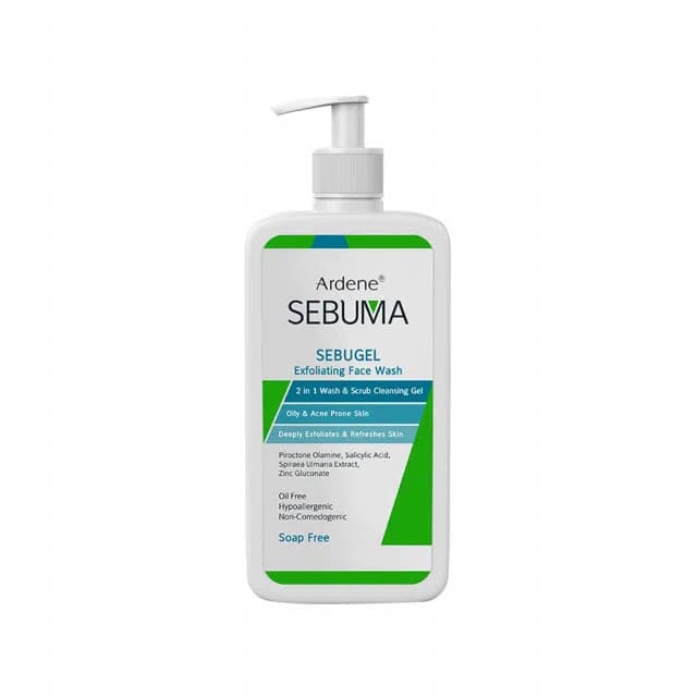 ژل شوینده صورت سری Sebuma مدل Sebugel آردن حجم 350 میلی لیتر