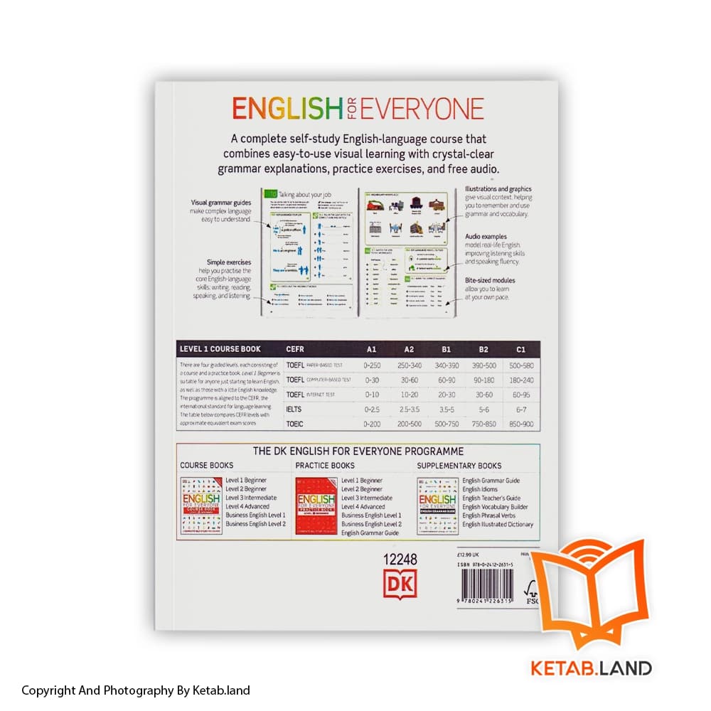 کتاب English for Everyone Beginner Level 1 — تصویر ۳