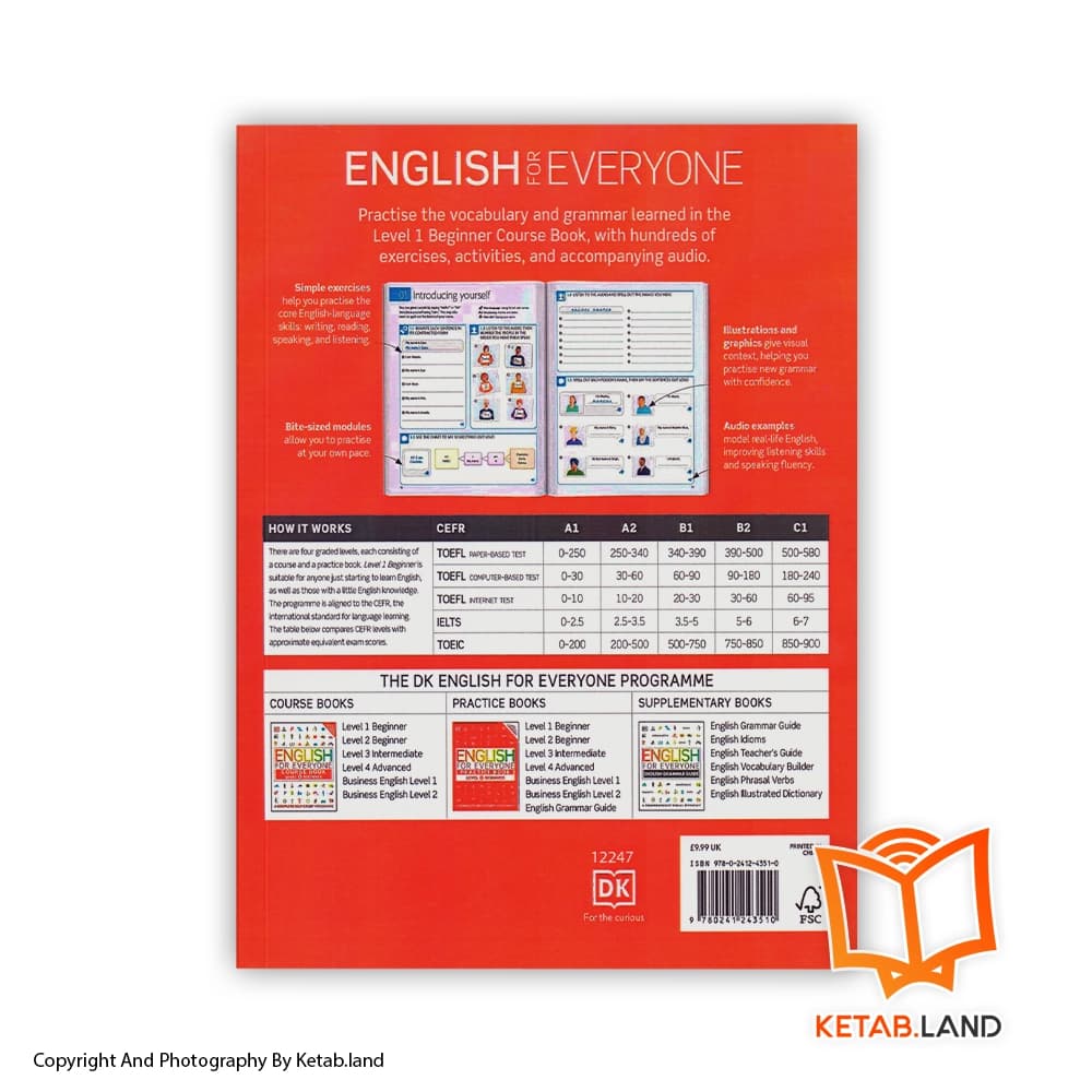 کتاب English for Everyone Beginner Level 1 — تصویر ۵