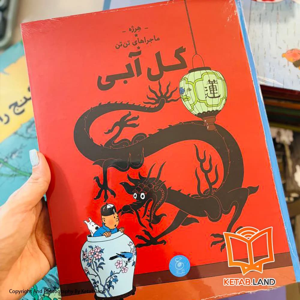 کتاب ماجراهای تن تن 5 گل آبی — تصویر ۳