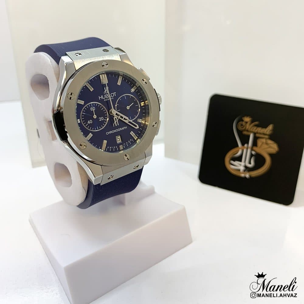 ساعت هابلوت زنانه سورمه ای hublot) 14010728)