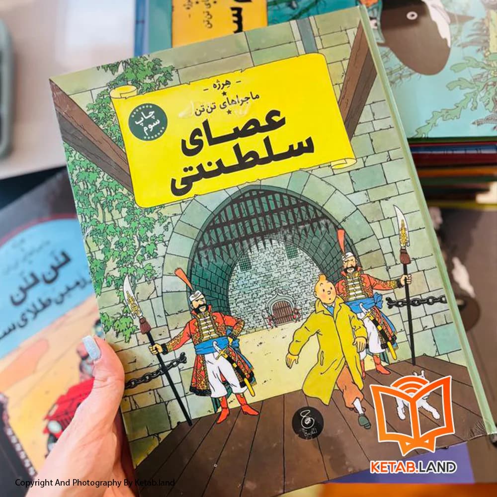 کتاب ماجراهای تن تن 8 عصای سلطنتی — تصویر ۳