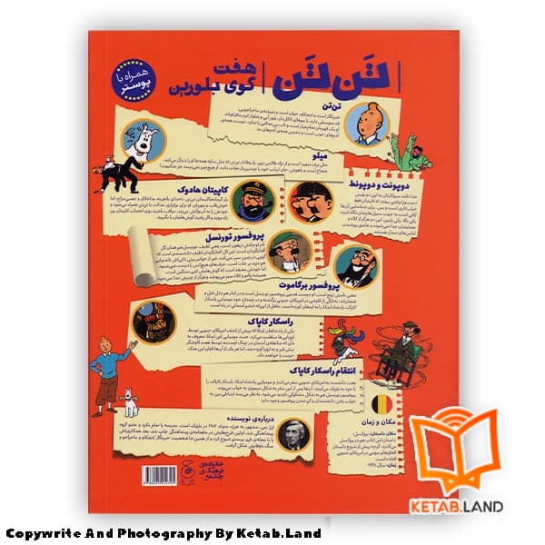 کتاب ماجراهای تن تن 13 هفت گوی بلورین — تصویر ۲