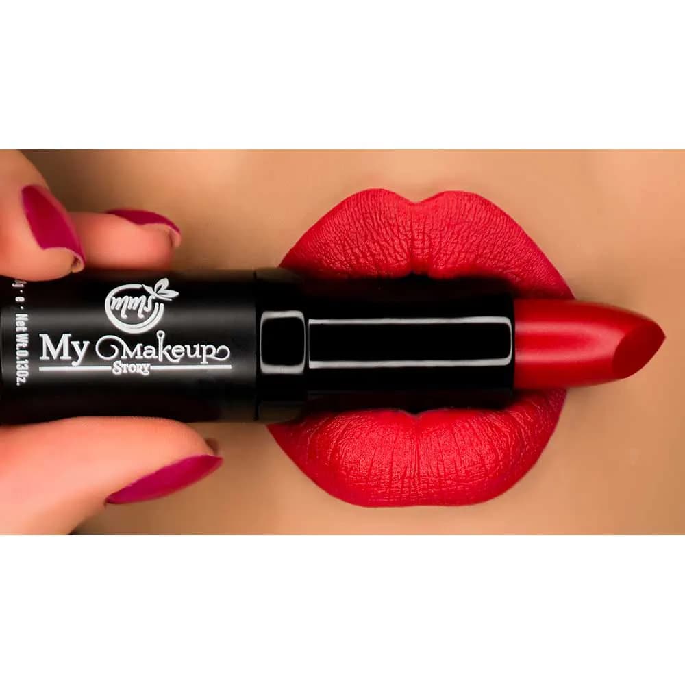 رژلب جامد بادوام استیک مات Lippy مای میکاپ استوری — تصویر ۵