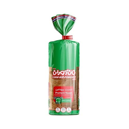 نان تست پروتئین 560گ نان آوران