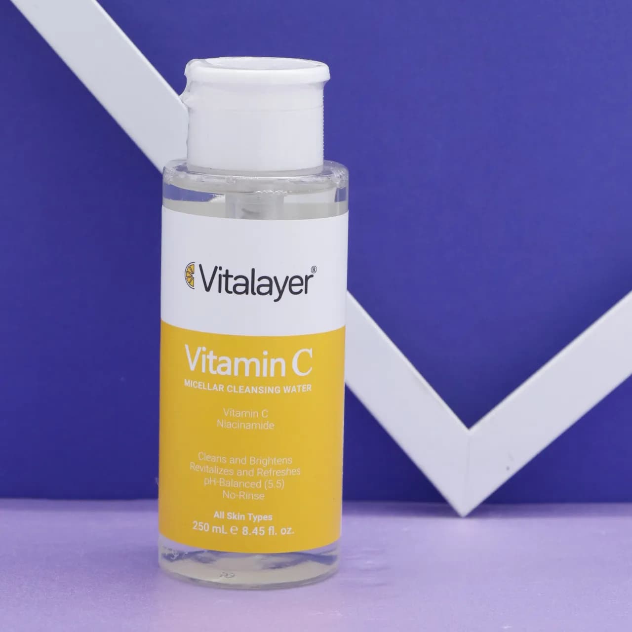 عمده فروشی محلول پاک کننده آرایش ویتامین سی Vitalayer ویتالیر مناسب انواع پوست 250 میل 92187