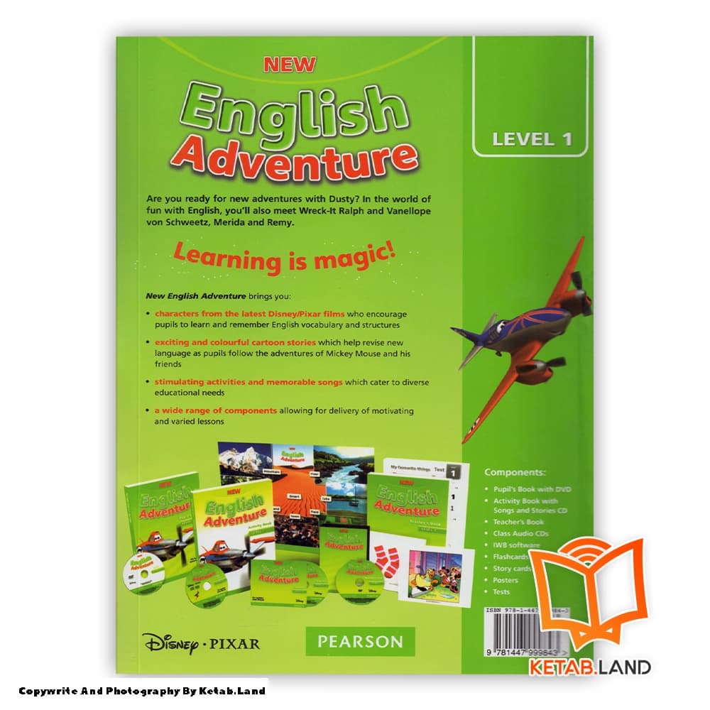 کتاب New English Adventure 1 — تصویر ۳