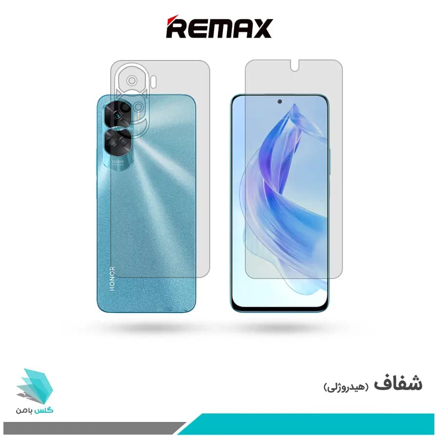 گلس پشت و رو آنر 90 Lite شفاف برند ریمکس