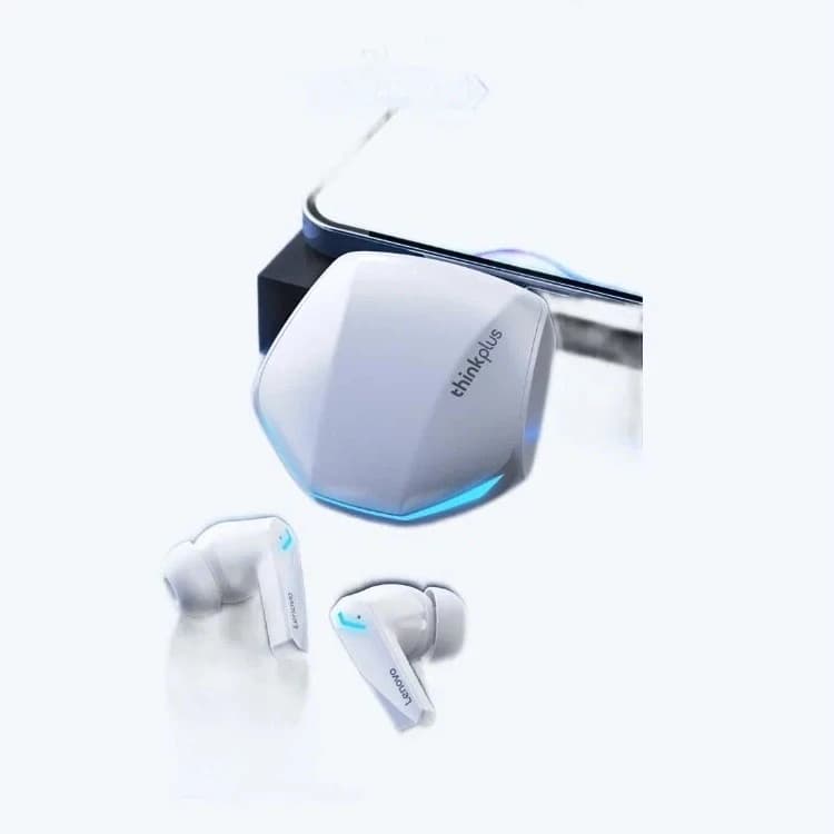 هدفون بلوتوثی لنوو مدل Live Pods GM2 Pro سفید کد m20867