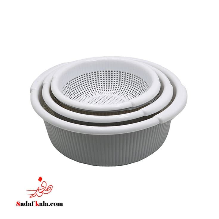 ست آبکش و لگن هیوا 6 پارچه دومان(6)/161 — تصویر ۲