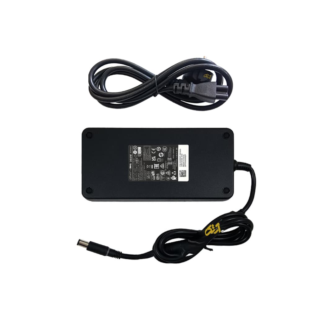 آداپتور شارژر لپ تاپ دل 19.5Vولت 12.3 آمپر adaptor laptop DELL Precision 7680 / 7780 — تصویر ۴