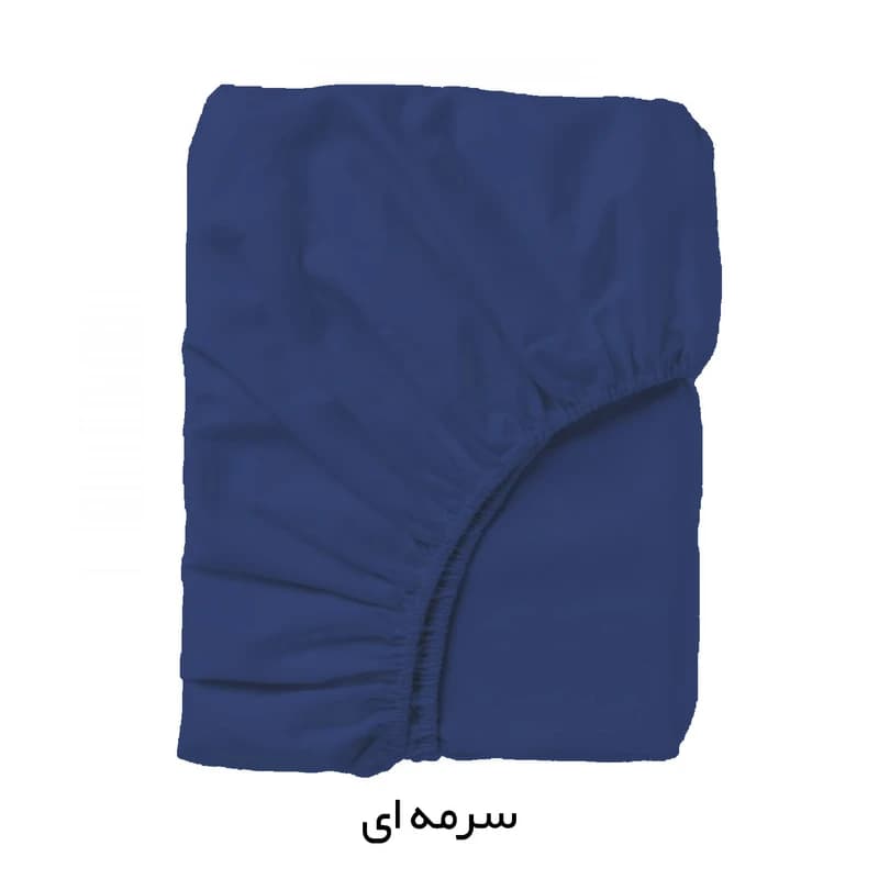 ملحفه تهران خواب مدل رو یک نفره سایز 200×90 سانتی متر سرمه ای کد m20725