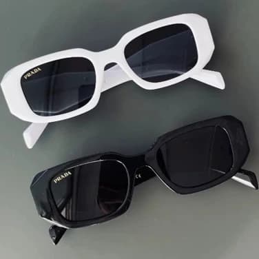 عینک آفتابی سه بعدی مدل پرادا /prada مشکی کد m20534