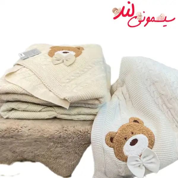 پتو نوزادی بافت کلاهدار کارترز تدی carter’s
